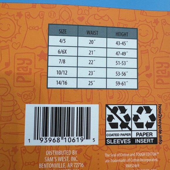 Members Mark Girls 3-Pack Leggings 6/6X Charcoal Grey Fuchsia Black UnicornPrint - Picture 4 of 6